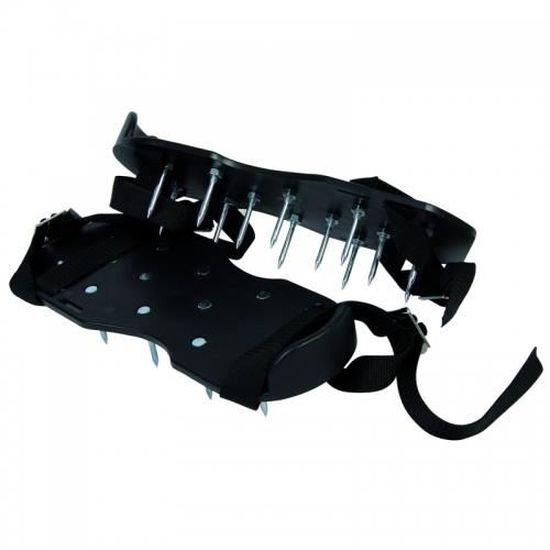 Chaussures Aérateur Pelouse Chaussures Aérateur De Pelouse Relota - Semelles à Pointes - Amélioration Sol - Avec Sangles Réglables Outil Jardin Aération