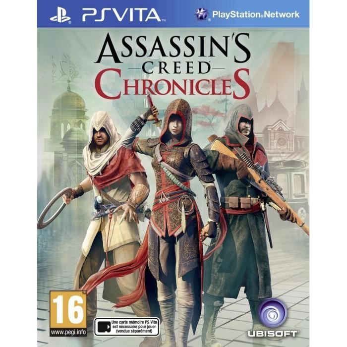 Ubisoft Assassin'S Creed Chronicles Trilogie Jeu Ps Vita