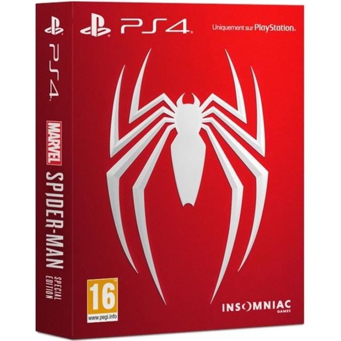 Sony Computer Entertainment Marvel'S Spider-Man - Édition Spéciale - Jeu PS4
