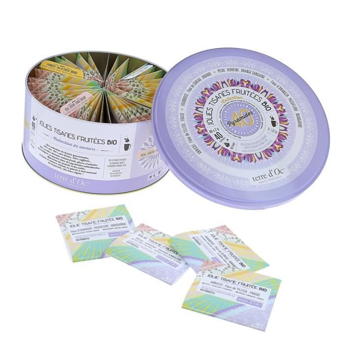 Coffret Jolies Tisanes Fruitées bio