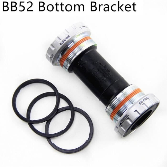 Pièce Détachée,Deore SM BB52 Hollowtech II support de pédalier de vélo de montagne 68-73mm BB52 pédalier