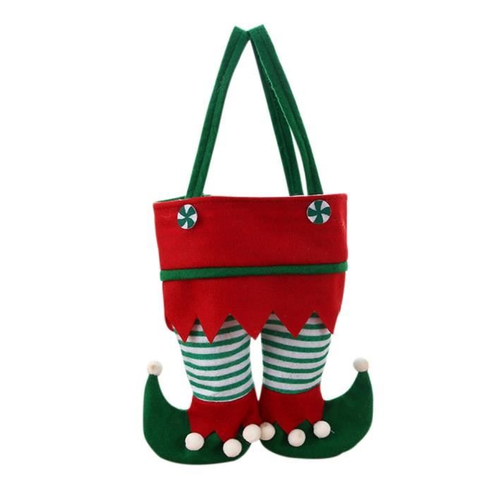 Chaussette de noël,Grands sacs à bonbons de noël,cadeaux de poche,décoration de maison,arbre de noël suspendu,ornement - Type A -A