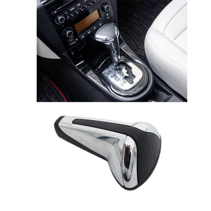Décoration Véhicule,Pommeau de levier de vitesse automatique, pour PEUGEOT 106 206 206CC 207 307 308 408 607 citroën C3 C4 C5 #A