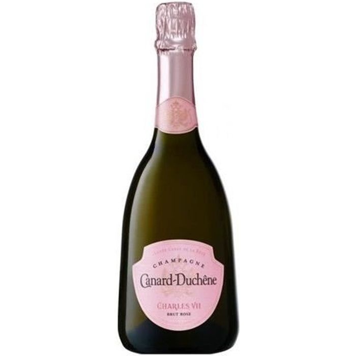 6x Canard-Duchêne Grande Cuvée de la Rose Charles VII - Champagne - Rosé