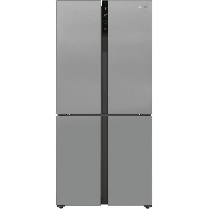CANDY CSC818FX Réfrigérateur multi-portes - 436 L (288+148) - Total No Frost - Inox