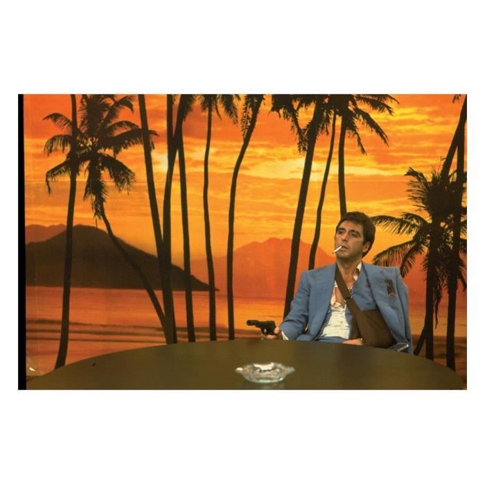 Poster Affiche Scarface Tony Montana Miami(24x42cmB)