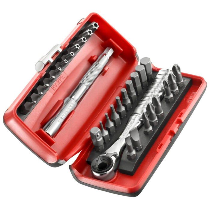 Coffret Facom 31 pièces avec cliquet porte-embout