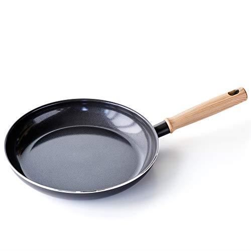 GreenChef CC001964-001 Vintage Poêle à Frire 28cm, noir