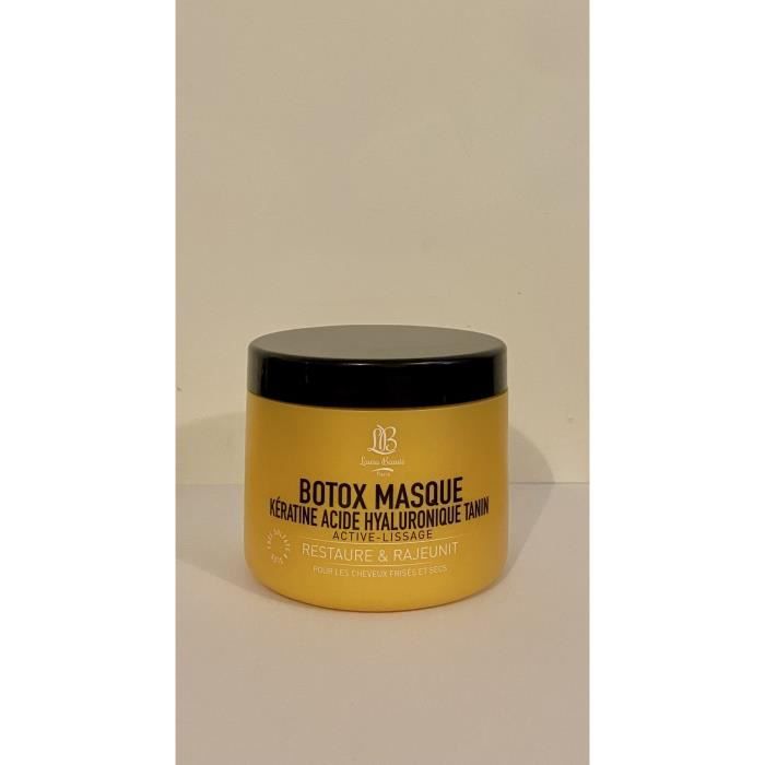 Masque Botox keratine acide hyaluronique tanin
