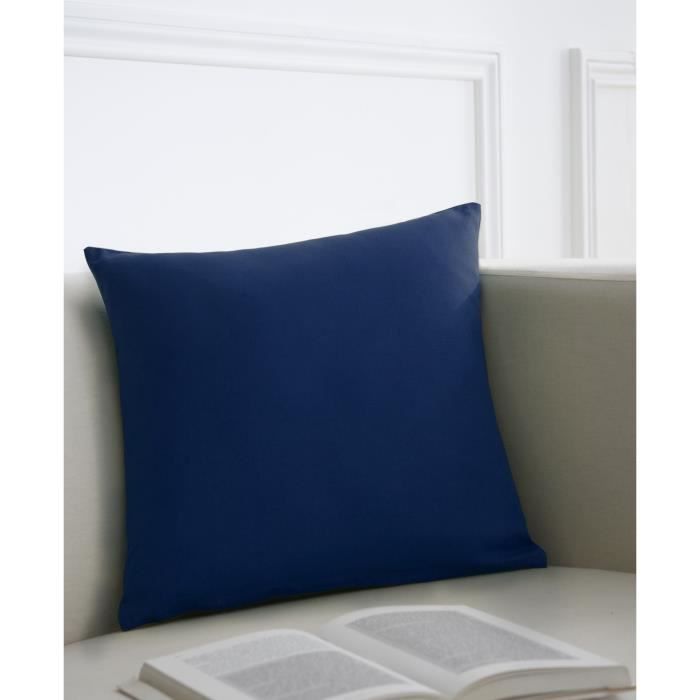 TODAY Coussin déhoussable 100% coton 40x40cm Ciel d'Orage