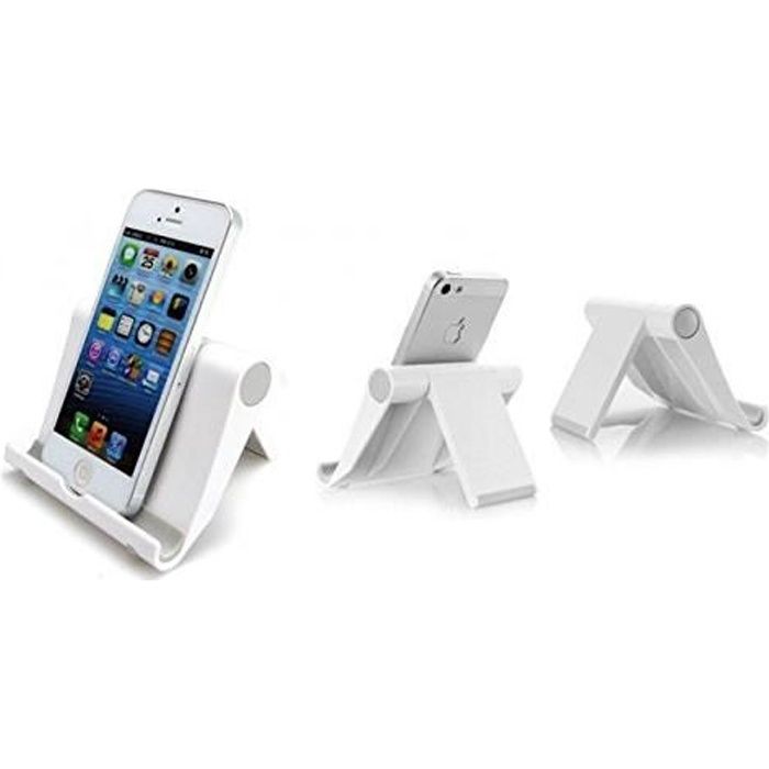 support tablette universel blanc