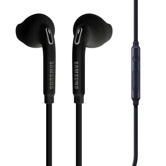 Ecouteurs / Kit Piéton EO-EG920BB Samsung Galaxy S6 / S6 Edge Noir