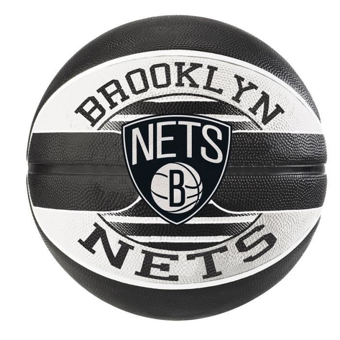 SPALDING Ballon de basket NBA Teamball Brooklyn Nets
