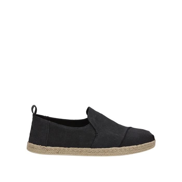 Toms Espadrilles noir Homme 10011621