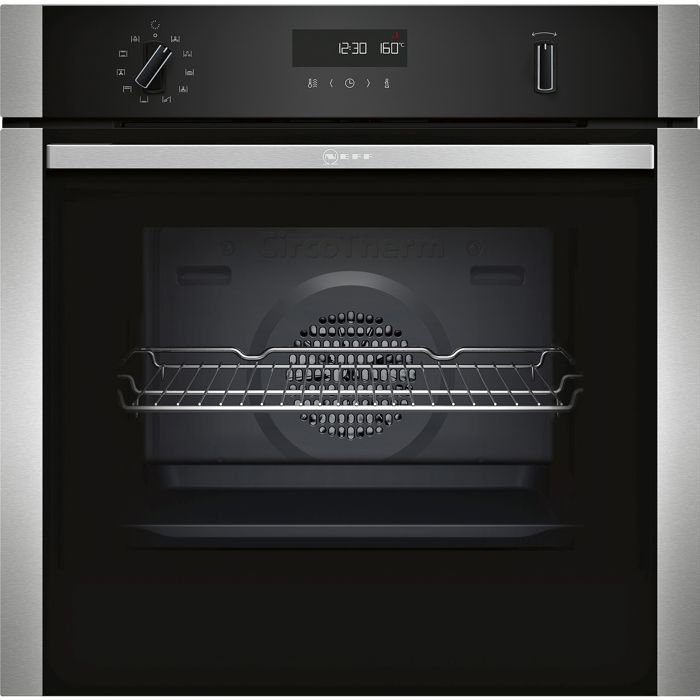 neff - four intégrable multifonction 71l 60cm a pyrolyse inox - b2ach7ah0