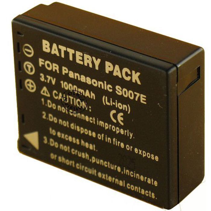 Batterie pour PANASONIC LUMIX DMC-TZ4