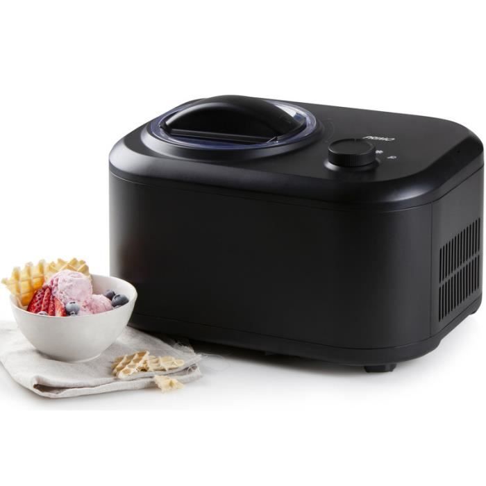 PRIMO PR405IM Sorbetière - 1 L - Noir