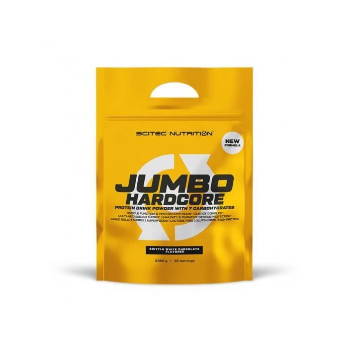 Jumbo hardcore (5,35kg) - Chocolat Blanc Croustillant