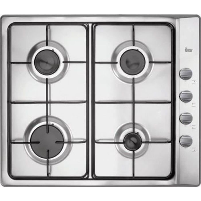 PLAQUE INDEP. E/60.3 4G AL INOX BUTANE