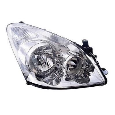 Phare Optique avant droit pour TOYOTA COROLLA VERSO 2007-2009, HB3+HB4, Neuf.