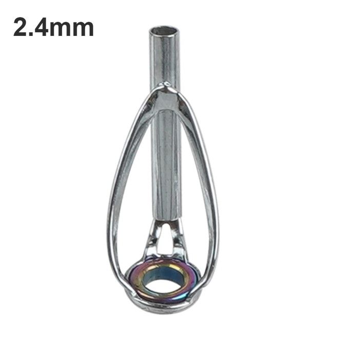 22x Kit De Réparation De Canne à Pêche Anneau De Guides En Céramique