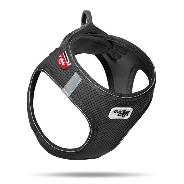 Meilleurs prix pour Harnais animal Curli - PN2673 - Gilet Harnais Classique Air Mesh mit D-Ring Buckle Black S