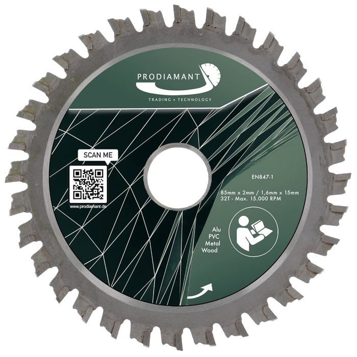 Makita - Lame De Scie Diamant Segmentée 85 Mm - Pour Multi-outil Oscillant - Découpe Carrelage Et Fibre De Verre