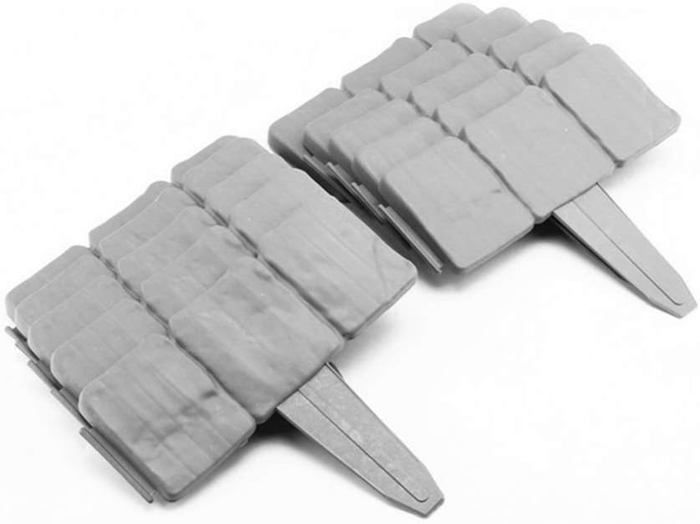 Lot De 17 Bordures De Pelouse Bordures De Jardin - Clôture De Jardin