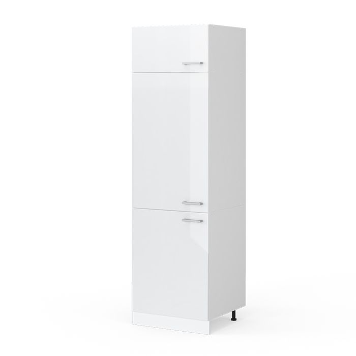 Armoire pour frigo R-Line 60cm Blanc Haute brillance/Blanc Vicco 29275