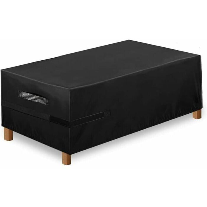 Housse De Protection Carrée Pour Spa/jacuzzi - Tissu Oxford 600D, Imperméable, UV, 3 Tailles Au Choix - 3