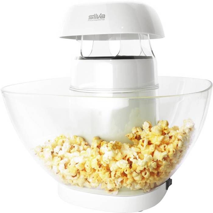 Machine à pop-corn - SILVA HOMELINE - PM 440 428023 - Blanc - Sans ...