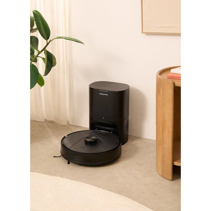 Robot aspirateur - Create - NETBOT LS50 - 5000Pa - Cartographie laser - Base de vidage automatique - Create