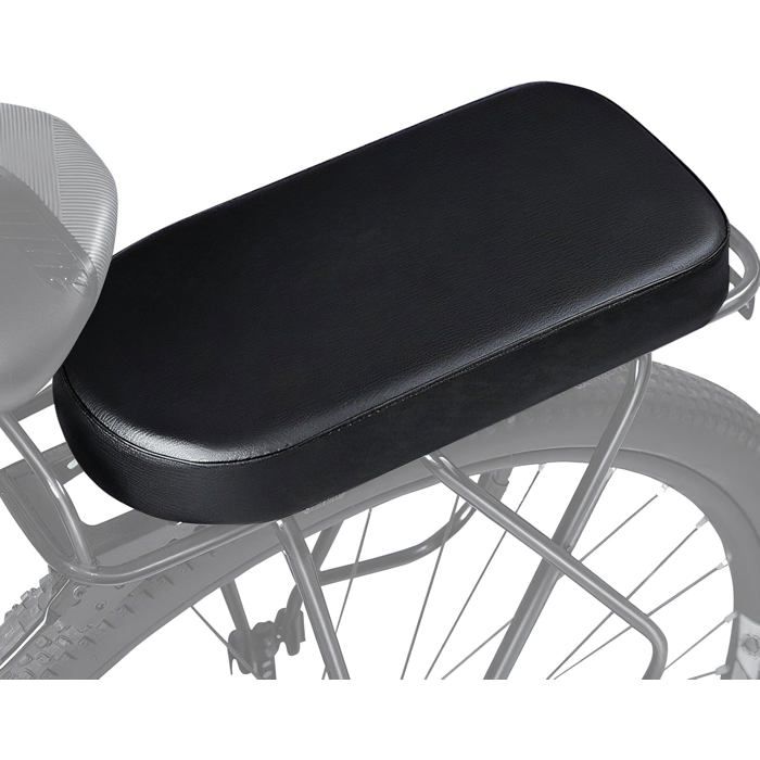 MINIA BY POLISPORT for Carrier 8405700001 - Siège arrière pour vélo avec ancrage dans Le Porte-Bagages, adaptée aux Enfants de 9 Mois à 6 Ans en Noir MINIA BY POLISPORT for Carrier 8405700001 - Siège arrière pour vélo avec ancrage dans Le Porte-Bagages, adaptée aux Enfants de 9 Mois à 6 Ans en Noir