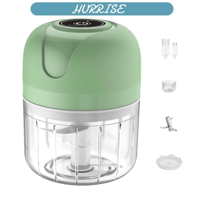 Sonew mini hachoir à ail Hachoir à ail électrique sans fil Portable multifonctionnel Mini hachoir détachable art accessoire - Sonew