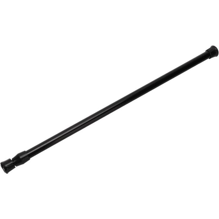 Tringle à Rideau Télescopique 55x90cm Set Barre Rideau Extensible sans Perçage Tringles à Rideaux à Tension de Ressort pour Cuisin