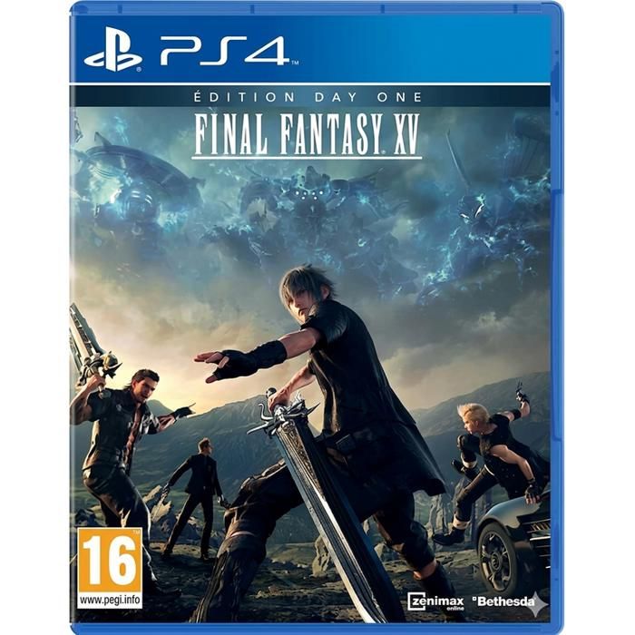 Final Fantasy Xv Édition Day One PS4 – Jeu PlayStation 4 – Rpg Action Aventure – Square Enix – Pegi 16
