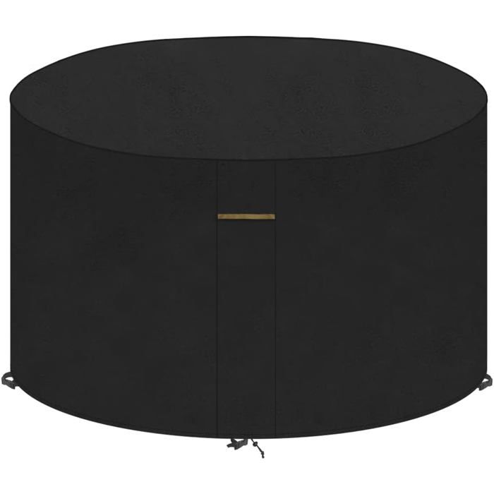 Bache de Protection Table Housse de Protection Salon de Jardin Imperméable de Table Exterieure Housse Ø90x71cm