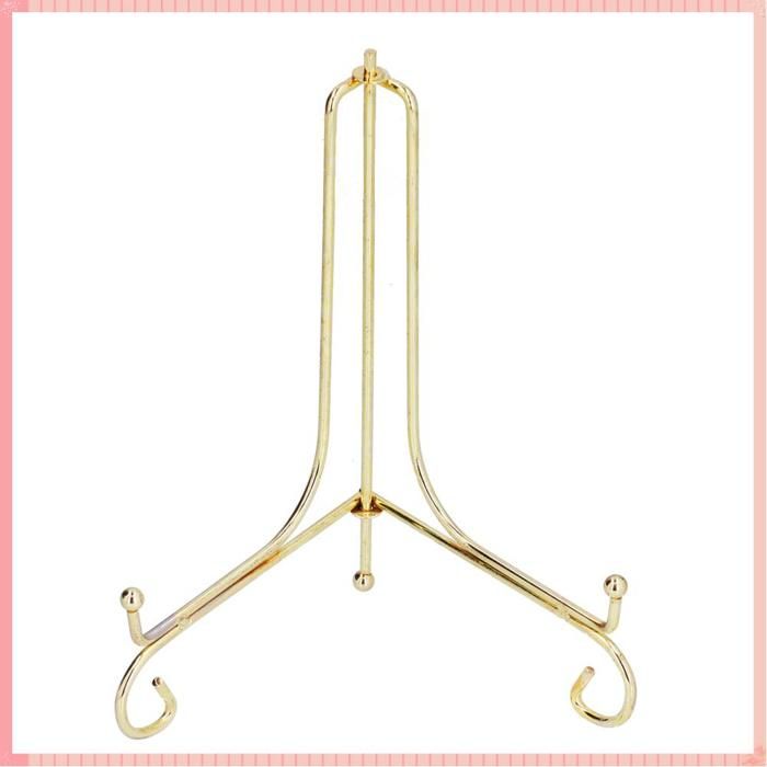 Support de plaque de porcelaine rond en métal présentoir support dhorloge support dhorloge mural pour le bureau à domicile