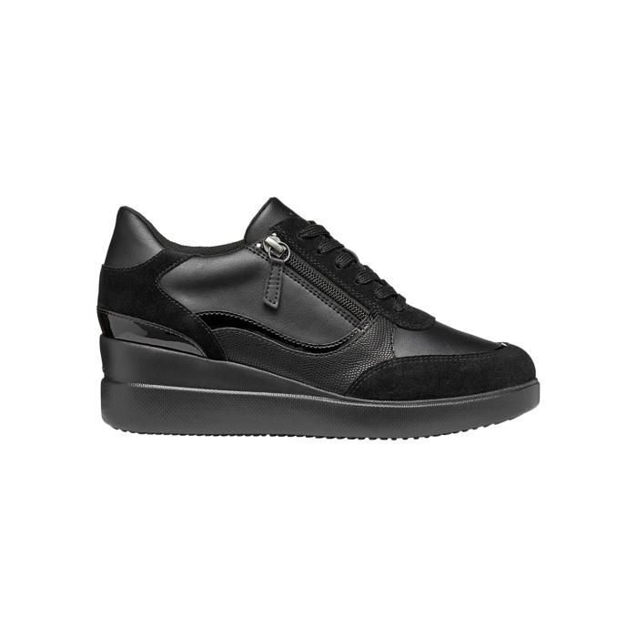 Baskets femme Geox Stardust - black