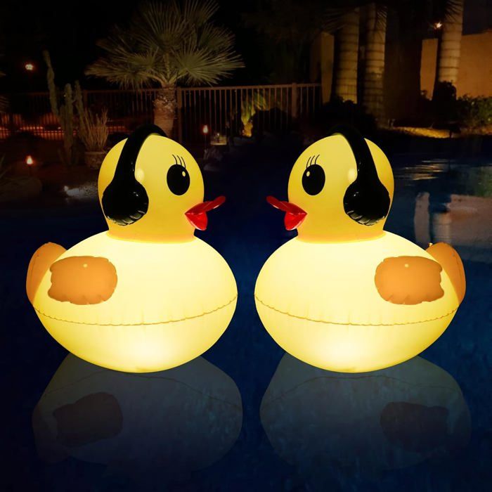 Lampe Solaire Flottante pour Piscines Lumière Piscine attendue Flotante de 42cm Lumiere Piscine LE ACCESSOIRES FABRICATION MAISON