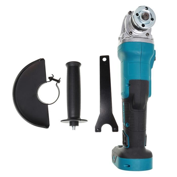 Meuleuse D'angle Sans Fil VISLONE - 7000 Tr/min - 2 Batteries 16,8V 2000mAh - 730g - Pour Bricolage Et Construction