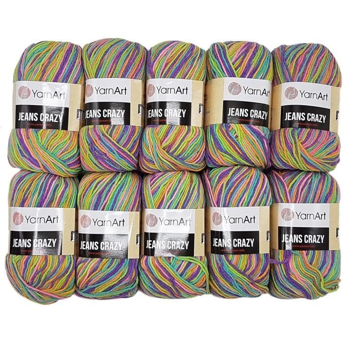 Lot De 9 Pelotes De Laine écru 50g - Neuves, Parfaites Pour Le Tricot