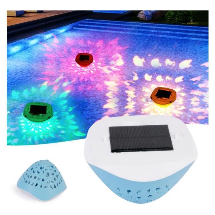 Lumière Piscine Flottante, Lampe Solaire Piscine avec Couleurs — free download