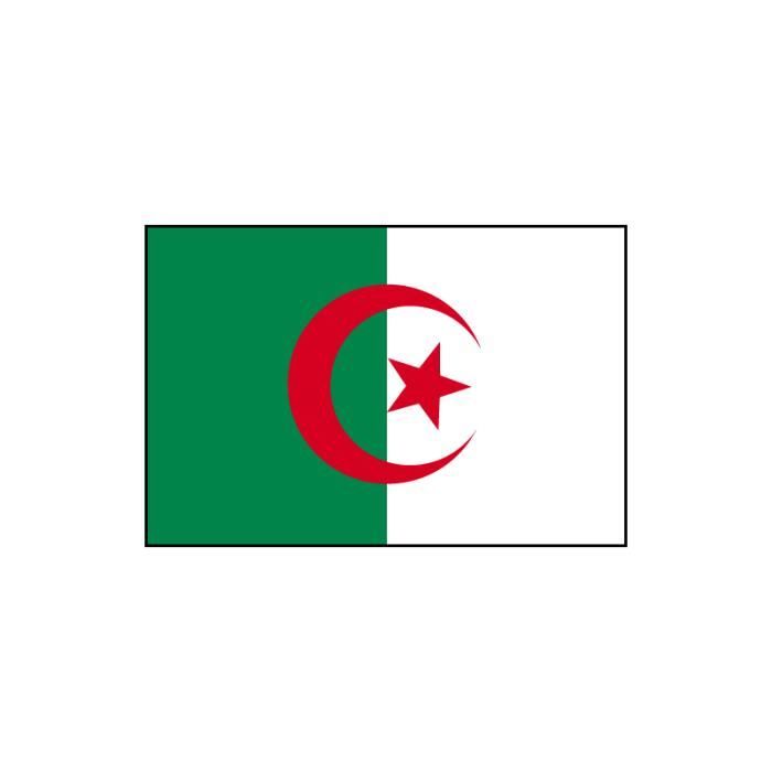 Drapeau De L Algerie 150 X 90 Cm Cdiscount Maison