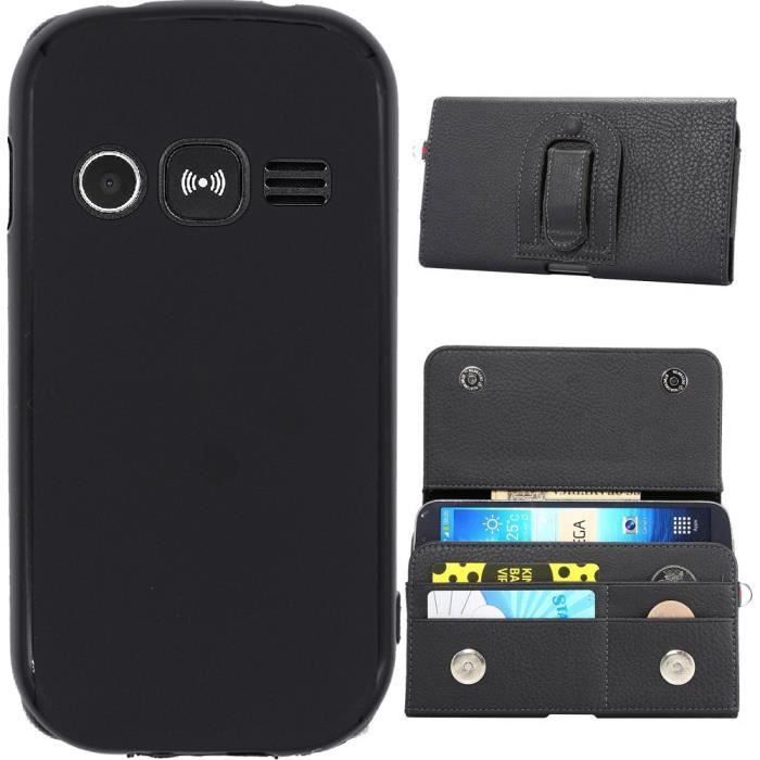 YLYH Support ?� Rabat Magn?�tique ??tui Couverture Protecteur TPU Silicone T?�l?�phone Cuir Housse 