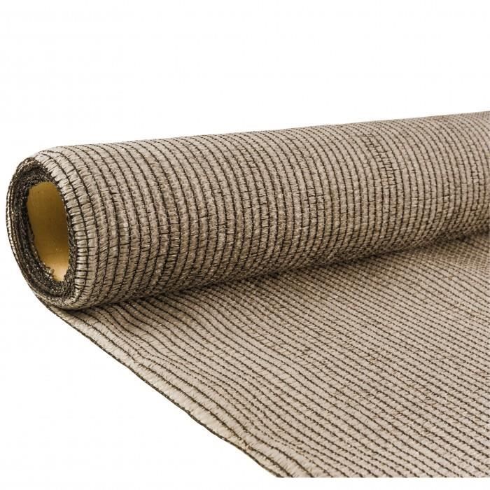 Brise Vue De Couleur Taupe De La Marque Werkapro Ce Brise Vue Est Tres Resistant Grace A Son Grammage De 150g M2 Et A Cdiscount Jardin