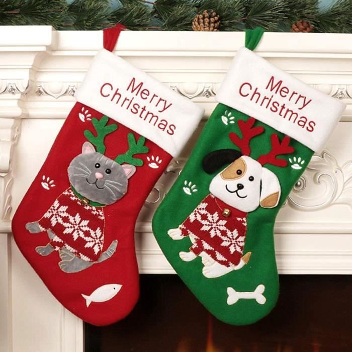 Chaussette De Noël Personnalisée - Maison Estrela