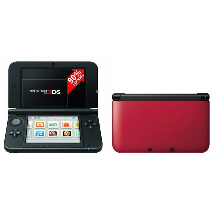 3ds Xl Rouge Cdiscount Jeux Video