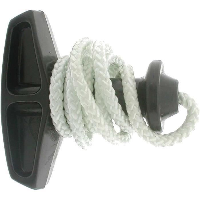 Poignée de lanceur et corde POULAN 530023783 - 530026791 - 530 02 37-83 - 530 02 67-91 - modèles MIC