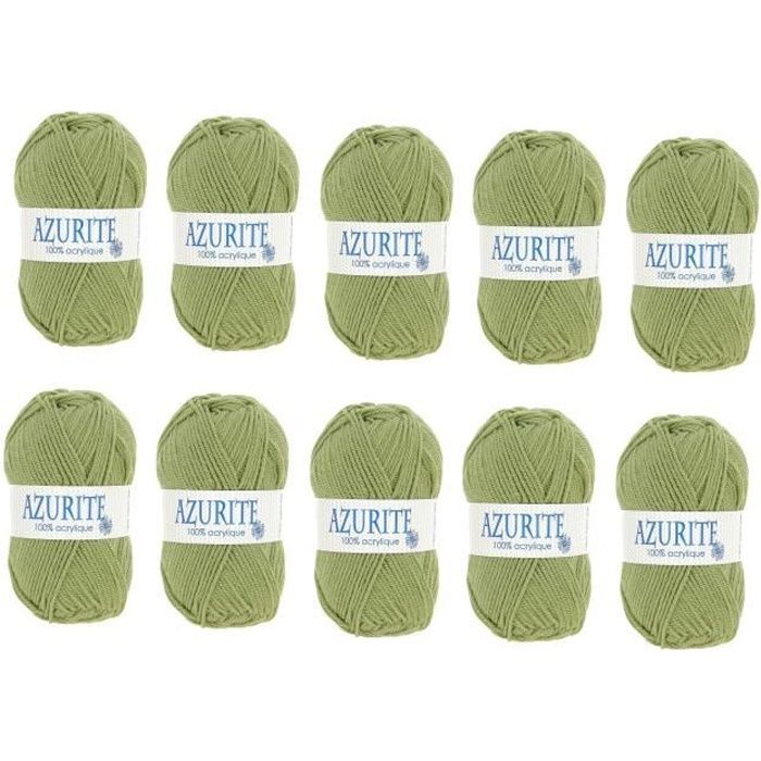 1 pelote Coton mercerisé Garden 10 vert 48 Divers Garden 10 - 48 : Toutes  en Laine-Vente de laine à tricoter pas chère et accessoires tricot
